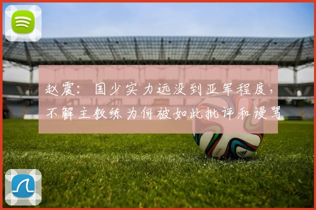 赵震：国少实力远没到亚军程度，不解主教练为何被如此批评和谩骂
