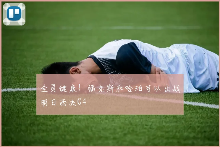 全员健康！福克斯和哈珀可以出战明日西决G4